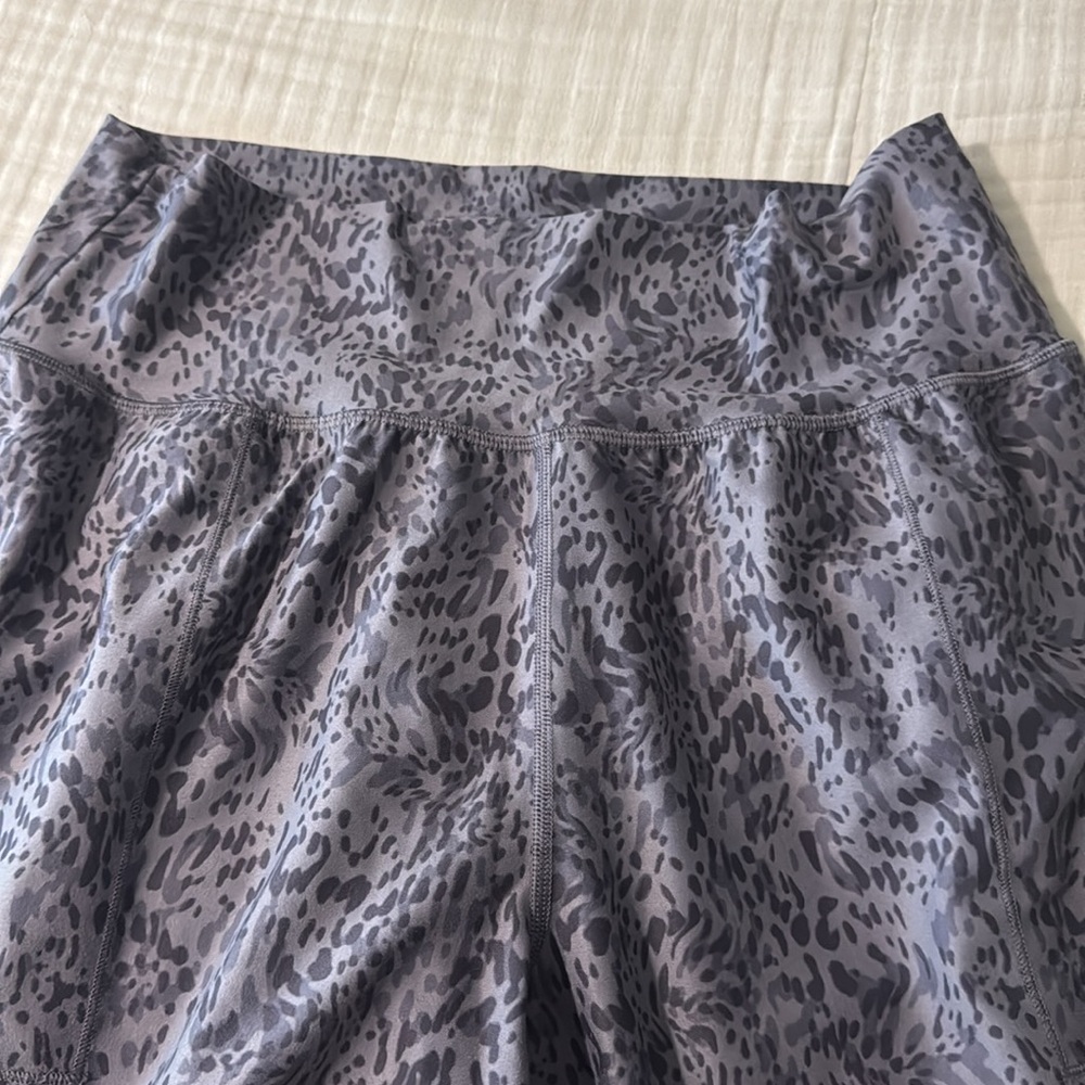 Athleta Gray Patterned Crop Jogger - image 2